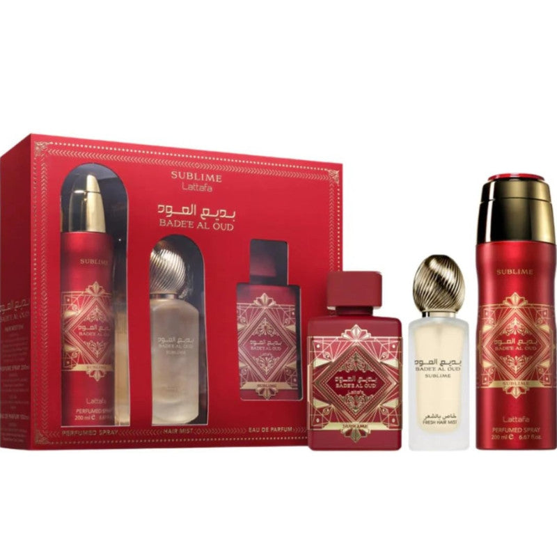 Lattafa Badee Al Oud Sublime Gift Set